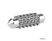 CANBUS LED žárovky 12SMD Festoon C5W 2016 39mm White 12/24V AMIO-04237