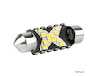 CANBUS LED žárovky 12SMD Festoon C5W 2016 39mm White 12/24V AMIO-04237