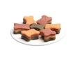 Chicken, duck & spinach in Bone Shape JUKO Snacks 250 g