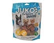 Chicken, duck & spinach in Bone Shape JUKO Snacks 250 g