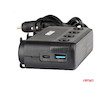 Čtyřnásobná prodlužovací zásuvka PD30W QC3.0 12/24V max 216W AMIO-04175