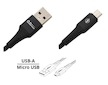 Datový a nabíjecí kabel SPEED USB-A / micro USB 480 Mb/s 1,5m