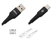 Datový a nabíjecí kabel SPEED USB-A / USB-C 480 Mb/s 1,5m