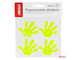 Fluorescenční samolepky sada HANDS AMIO-03942