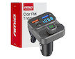 FM transmitter 2×USB-A 1×USB 12V 24V AMIO-04649