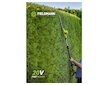 FZN 70405-0 20V Aku teleskopické plotové nůžky 420mm (bez AKU)FIELDMANN