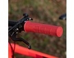 gripy DRIVER MTB LOCK-ON se šroubovacími objímkami, OXFORD (červená, délka 130 mm, 1 pár)