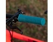 gripy DRIVER MTB LOCK-ON se šroubovacími objímkami, OXFORD (tyrkysová, délka 130 mm, 1 pár)