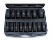 Hlavice nástrčná rázová, sada 16 ks, 1/2“, 10-32 mm BJC