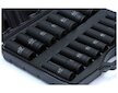 Hlavice nástrčná rázová, sada 16 ks, 1/2“, 10-32 mm BJC