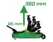 Hydraulický nízkoprofilový pojízdný zvedák 2.5 t MAR-POL