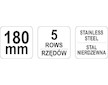 Kartáč drátěný ruční 180 mm