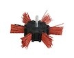 Kartáč okružní leštící, O 100mm, nylon, stopka 6mm, EXTOL CRAFT