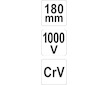 Kleště kombinované 180mm VDE (1000V)