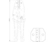 Kleště konektorové 230mm, 22-8(AWG), 1,5-10,00mm2