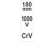 Kleště štípací boční 180mm VDE (1000V)