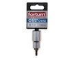Klíč zástrčný TORX, 1/2', TX27, L 55mm, CrV/S2, FORTUM
