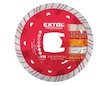 Kotouč diamantový řezný turbo plus, 115x22,2mm, EXTOL PREMIUM