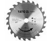 Kotouč na dřevo TCT 235 x 25,4 mm 24z Yato YT-60685