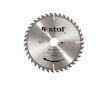 Kotouč pilový s SK plátky, 160x2,0x30mm, 36T, šířka SK plátků 2,8mm, EXTOL PREMIUM