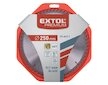 Kotouč pilový s SK plátky 250x3,2x30mm 60T EXTOL PREMIUM
