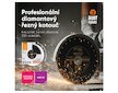 Kotouč řezný diamantový na asfalt, beton, dlaždice 350mm KAXL