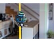 Křížový laser 360°, samonivelační, 4D, zelený, 2x Li-ion, pouzdro, příslušenství - GEKO