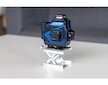 Křížový laser 360°, samonivelační, 4D, zelený, 2x Li-ion, pouzdro, příslušenství - GEKO