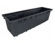 Květináč-truhlík 58cm, šedý URBI CASE BETON EFFECT