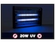 Lapač hmyzu, insekticidní UV lampa 20W GEKO