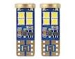 LED CANBUS 12SMD 2835 T10e (W5W) White 12V / 24V