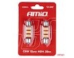 LED CANBUS 4014 12SMD Festoon C5W C10W C3W 39mm White 12V/24V