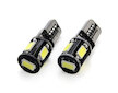 LED CANBUS 5SMD 5730 T10 (W5W) White