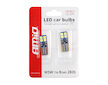 LED CANBUS 8SMD 2835 T10e (W5W) White 12V / 24V