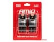 LED CANBUS PRO series 7443 W21/5W 4x3030 SMD Red 12/24V AMIO-03592