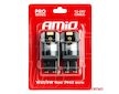 LED CANBUS PRO series 7443 W21/5W 4x3030 SMD White 12/24V AMIO-03591