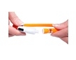 LED obojek dobíjecí Karlie, oranžová 35 cm