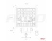 LED pracovní světlo AWL12 42 LED COMBO (2 funkcje) 9-36V