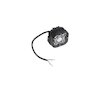 LED prostorové světlo 4xLED+1xLED s konvexní čočkou