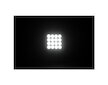 LED prostorové světlo, čtvercové