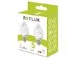 LED žárovka Candle eko sada 2x5W E14 C37 WW REL 34 RETLUX