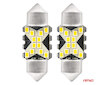 LED žárovky CANBUS 12SMD Festoon C5W 2016 31mm White 12/24V AMiO-04235