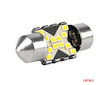 LED žárovky CANBUS 12SMD Festoon C5W 2016 31mm White 12/24V AMiO-04235
