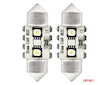 LED žárovky CANBUS 12SMD Festoon C5W 3838 31mm White 12/24V AMiO-04247