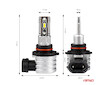 LED žárovky hlavního svícení H-mini HB3 9005/HIR1 9011/H10 AMiO