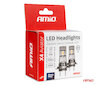 LED žárovky X4-series AVIATOR HIR2 9012 6500K max 44W AMIO-03768