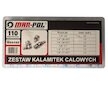 Mazací hlavice (Whitworthův-palcový závit), sada 110ks MAR-POL