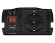 Měnič napětí 12/230V 600W + USB