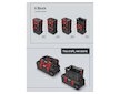 Modulární přepravní box X BLOCK PRO černý 544x362x300 KISTENBERG