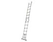 Multifunkční teleskopický žebřík 3,8m, 150kg, hliníkový GEKO